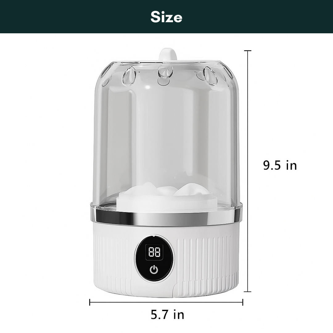 SpinMate™ - Rechargeable Mini Washer