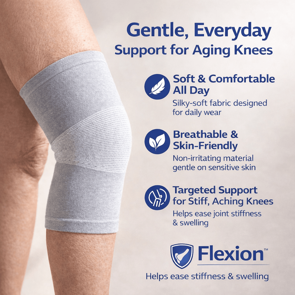 Flexion™  – Bamboo Knee Compression Sleeve