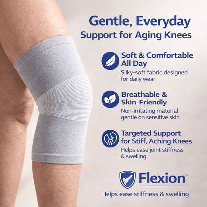 Flexion™  – Bamboo Knee Compression Sleeve