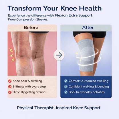 Flexion™  – Bamboo Knee Compression Sleeve