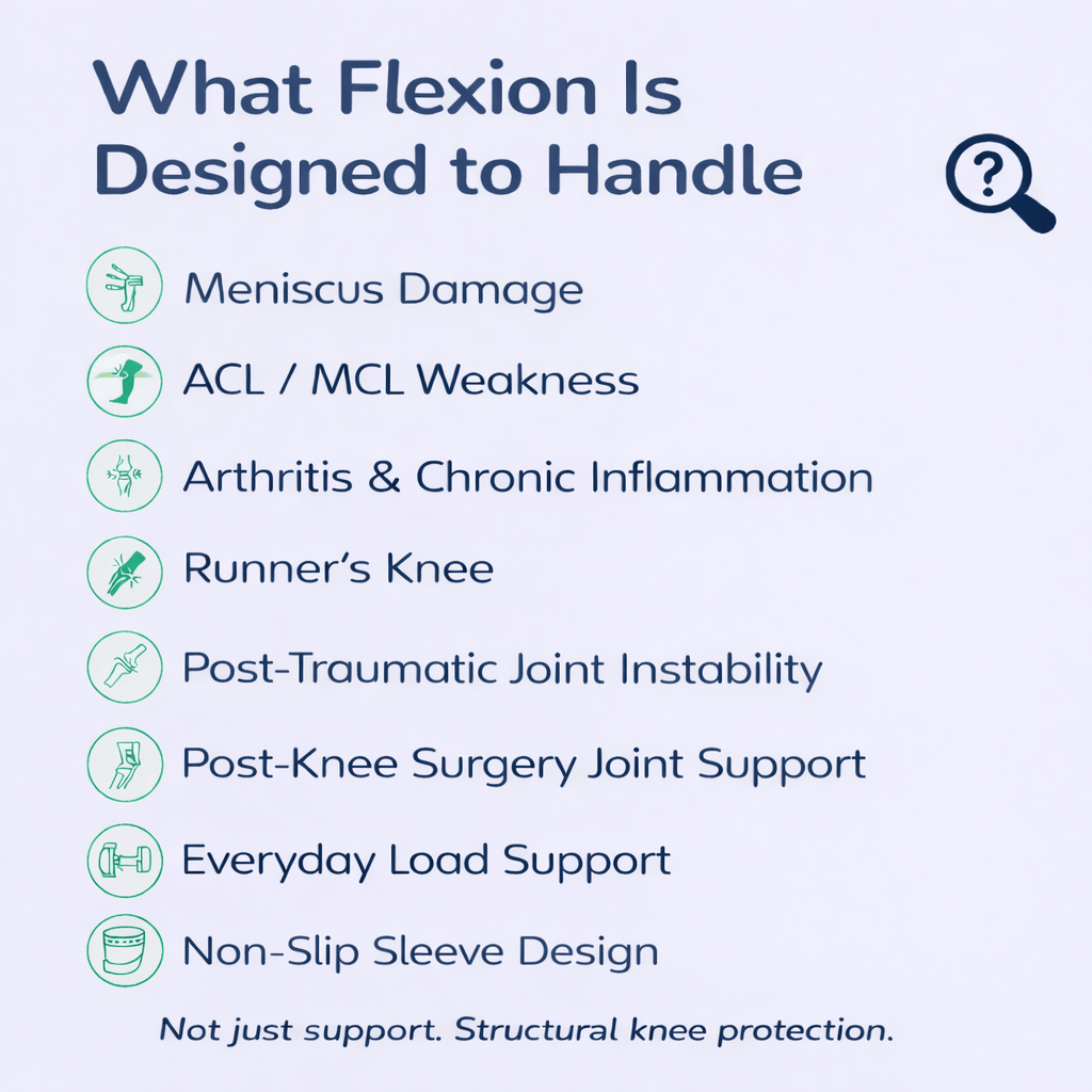Flexion™  – Bamboo Knee Compression Sleeve