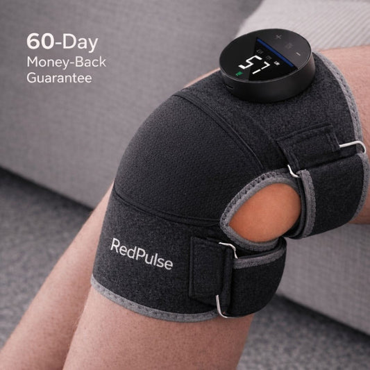 RedPulse™ – Knee Relief & Recovery Wrap for Stiffness & Lasting Comfort